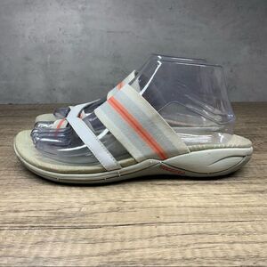 Merrell ZINNIA~White/Cayenne~Women's  Toe Loop SANDALS Size 8